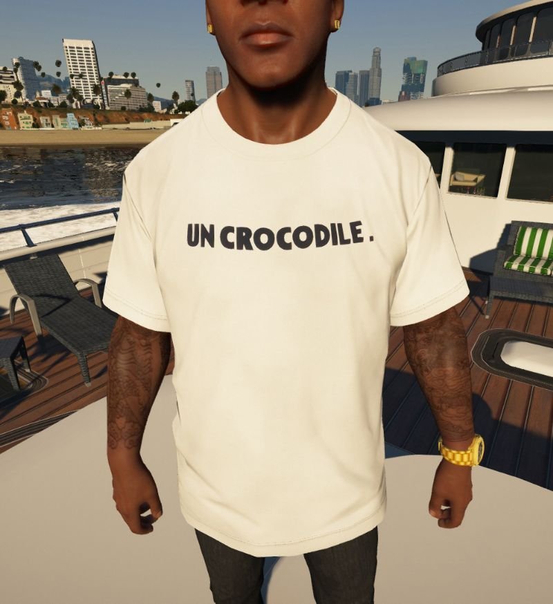 Ad5d77 t shirt lacoste un crocodile 01